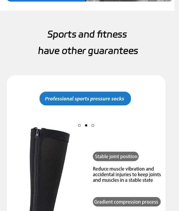 Compression Socks Medical Varicose Veins Swelling Support Legs 20-30mmHg Running Sports Socks Anti Fatigue Pain Relief Men Women