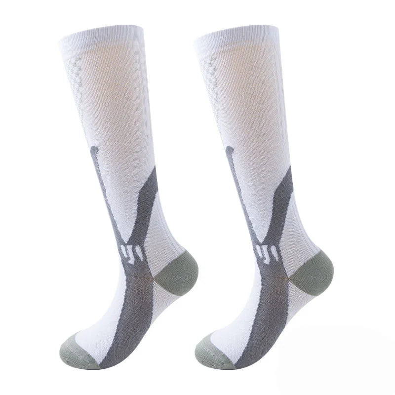 1 Pair Men Women Compression Socks 20-30mmHg Pain Relief Calf Leg Foot Support Stocking