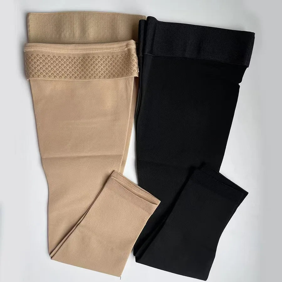 Plus Size Unisex Pressure Level 2 Compression Socks 23-32MMHG Thigh High Stress Relief Stockings for Comfort and Support