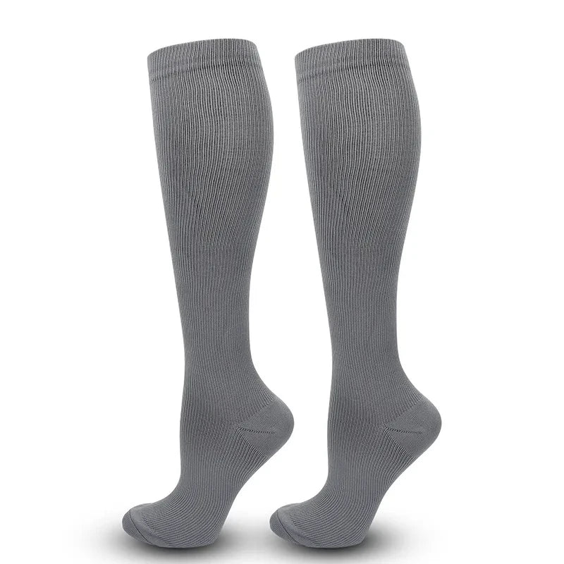Compression Socks Medical Varicose Veins Swelling Support Legs 20-30mmHg Running Sports Socks Anti Fatigue Pain Relief Men Women