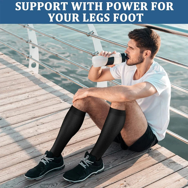 Compression Socks Medical Varicose Veins Swelling Support Legs 20-30mmHg Running Sports Socks Anti Fatigue Pain Relief Men Women