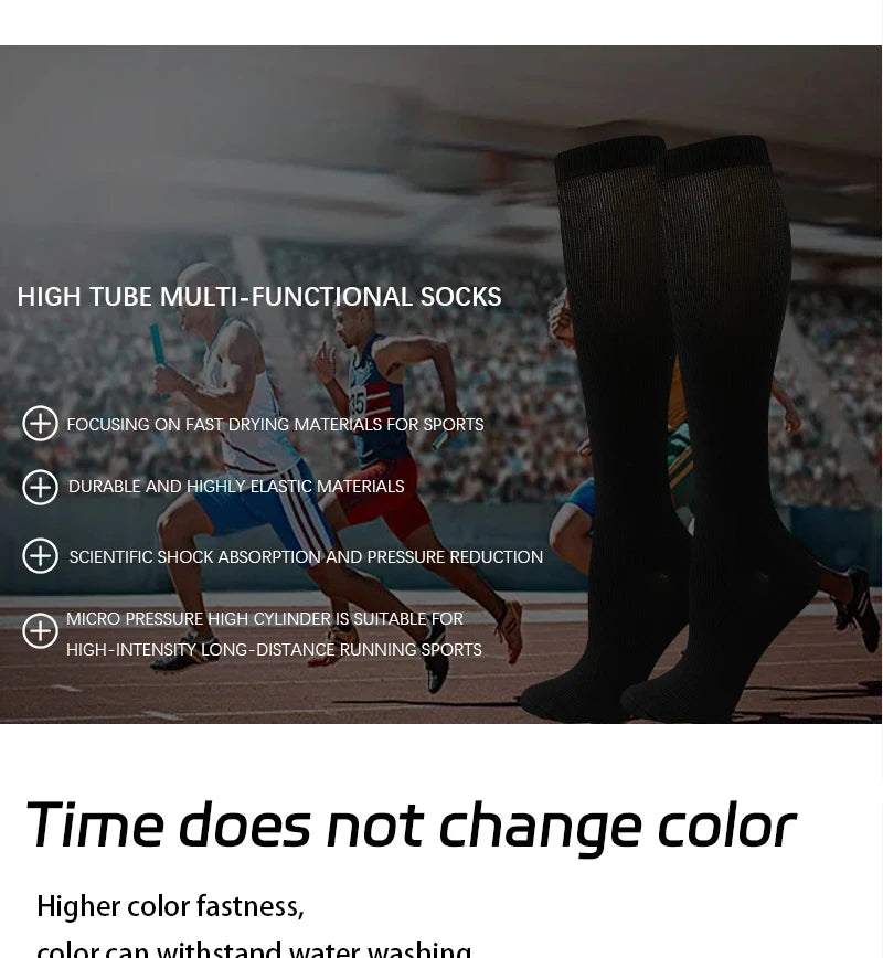 Compression Socks Medical Varicose Veins Swelling Support Legs 20-30mmHg Running Sports Socks Anti Fatigue Pain Relief Men Women