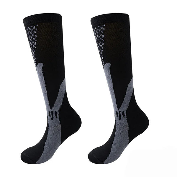 1 Pair Men Women Compression Socks 20-30mmHg Pain Relief Calf Leg Foot Support Stocking