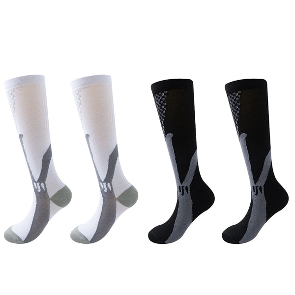 1 Pair Men Women Compression Socks 20-30mmHg Pain Relief Calf Leg Foot Support Stocking