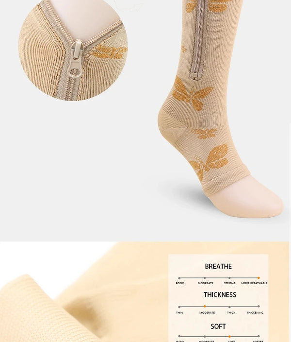 Compression Socks Medical Varicose Veins Swelling Support Legs 20-30mmHg Running Sports Socks Anti Fatigue Pain Relief Men Women