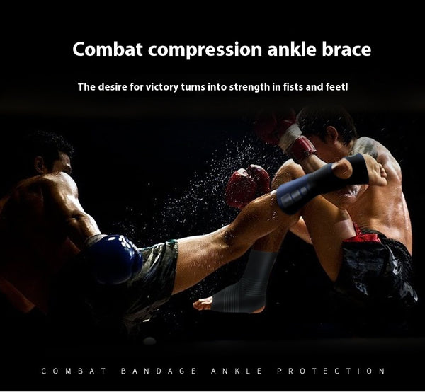 Sports Ankle Support Sets Of Bandage Pressure Ankle And Wrist Guard Compression Socks