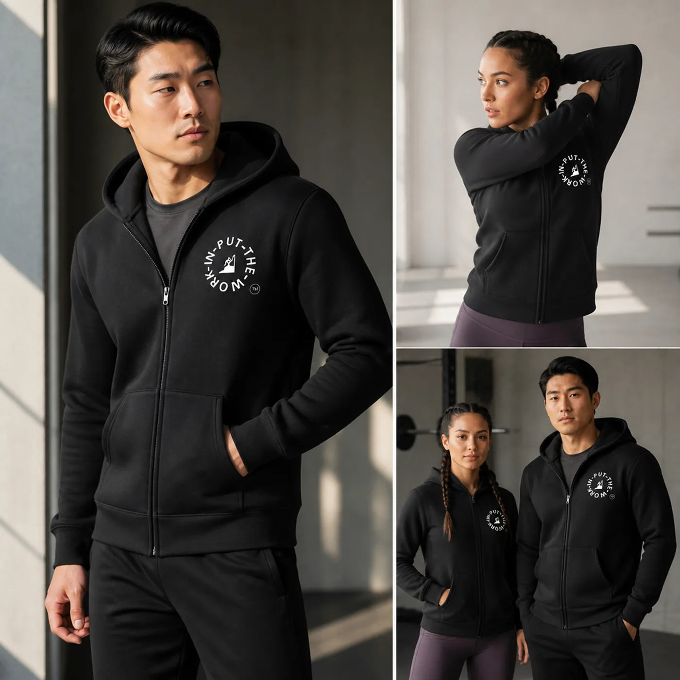 Port & Company Core Fleece Zip Up Hoodie